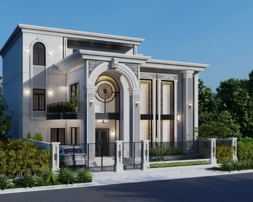Omaxe New Ludhiana premium villa exterior design